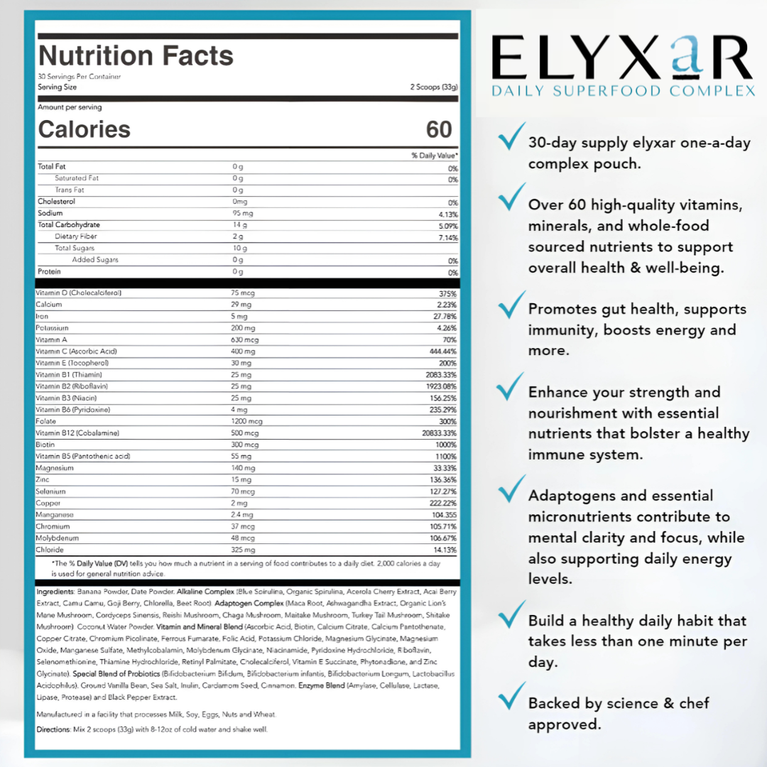 ELYXaR Daily Superfood Complex