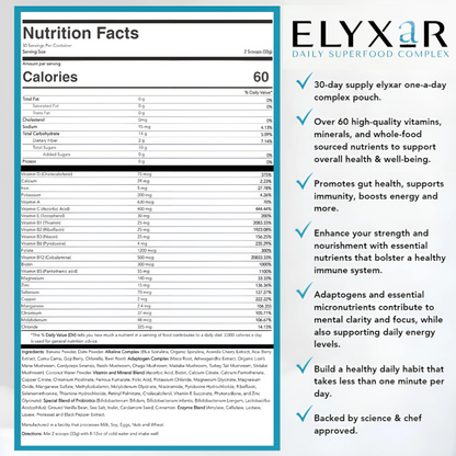 ELYXaR Daily Superfood Complex